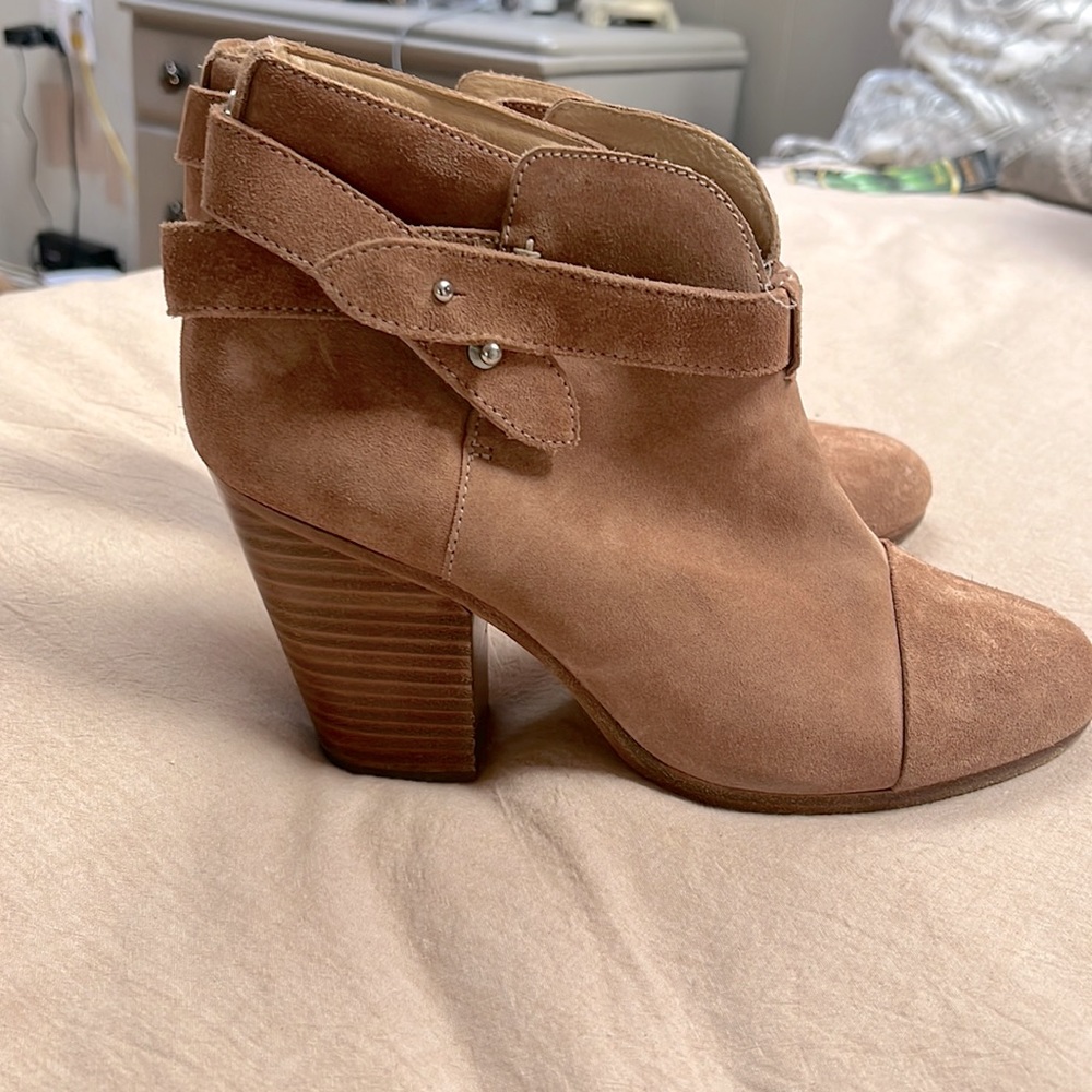 Rag And Bone Suede Ankle Boots - image 1